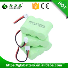 Wholesale Price Factory Price 2/3 AA 600mah 3.6v ni-mh battery pack cell phone battery